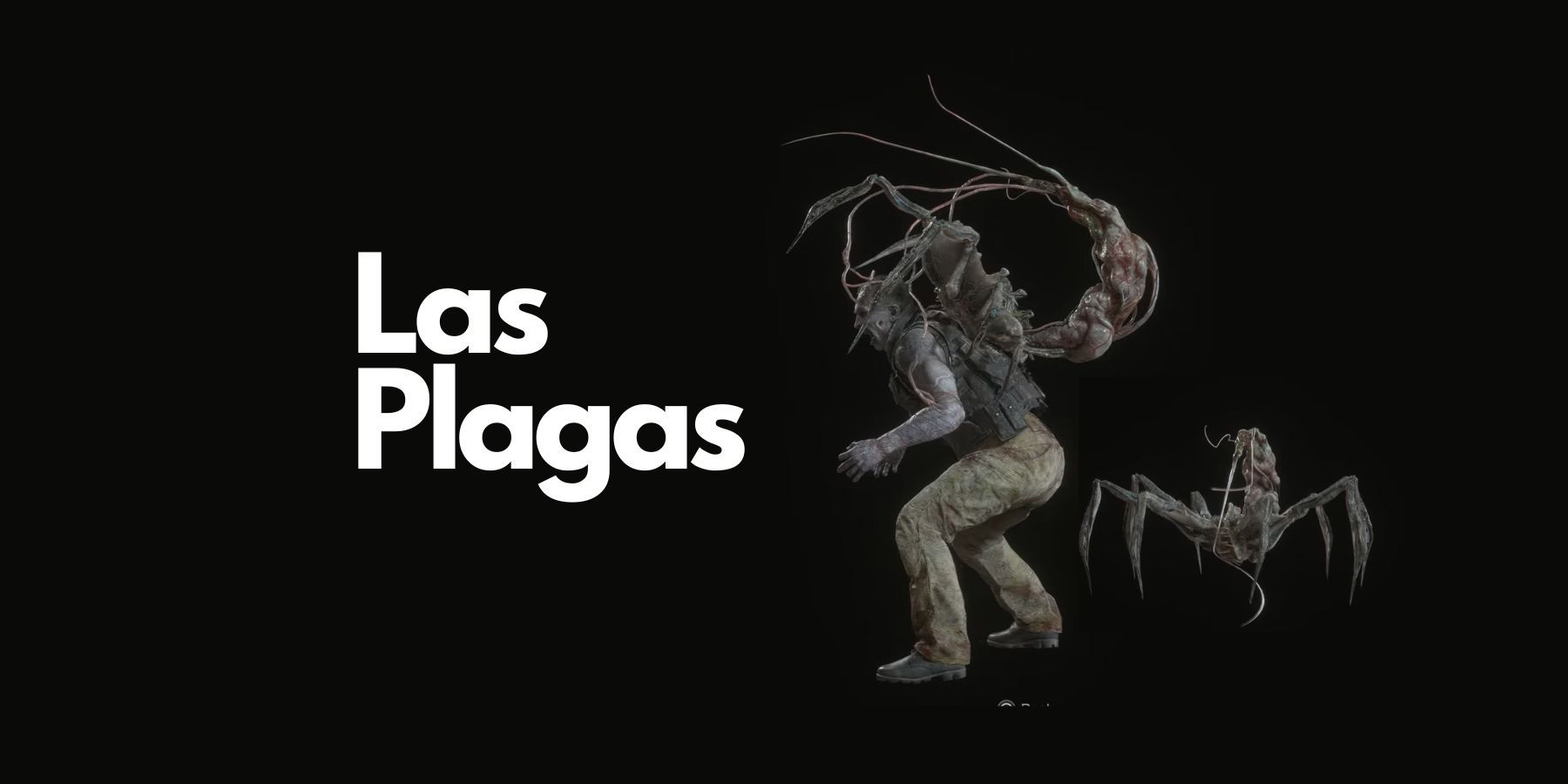 image showing the las plagas parasite in the re4 remake.