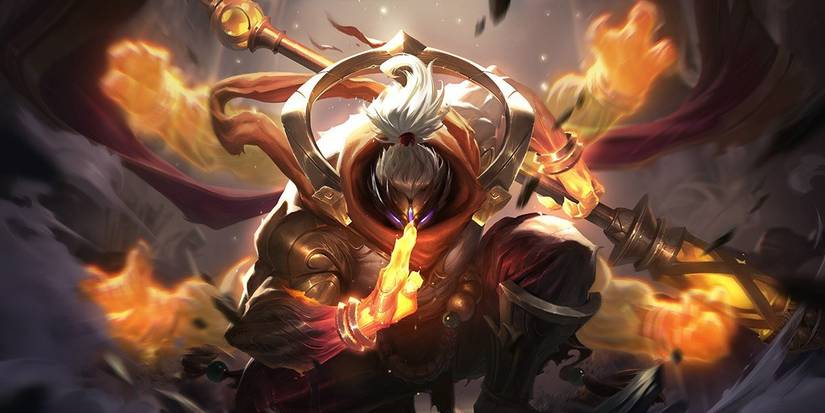 League of Legends God Staff Jax 