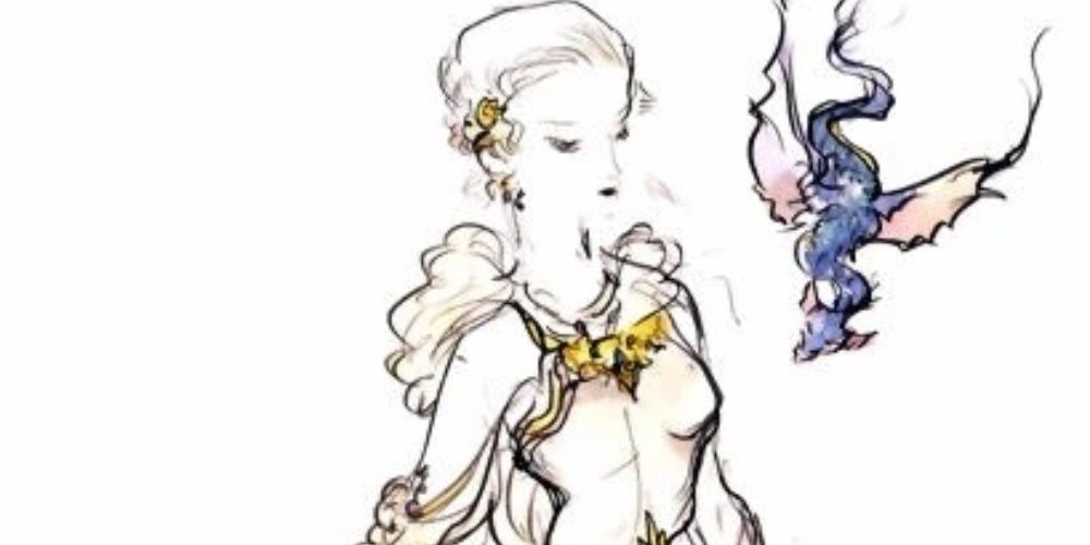 Official artwork of Lenna Charlotte Tycoon in Final Fantasy 5