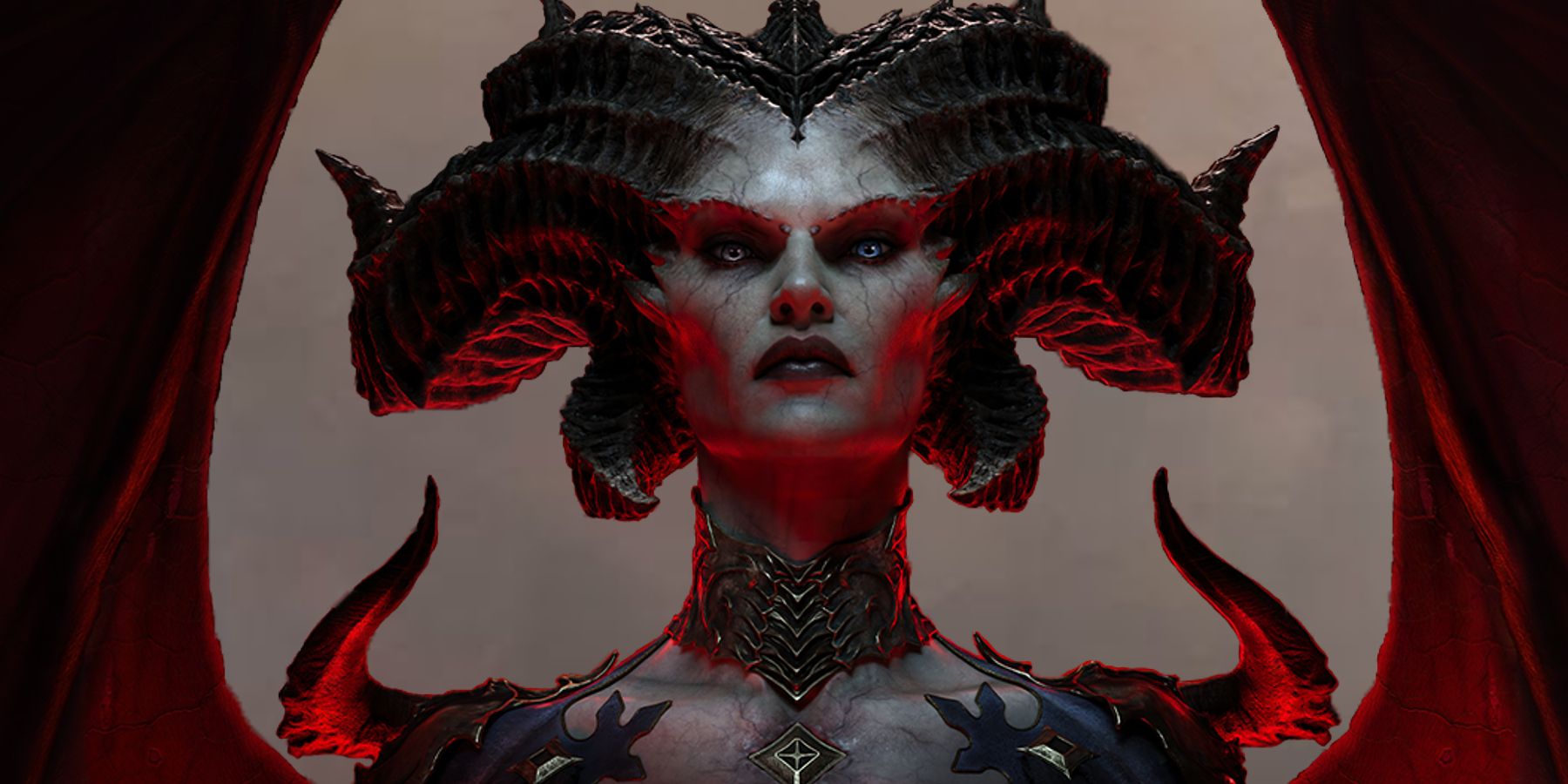 Diablo 4 Lilith Close Up Face