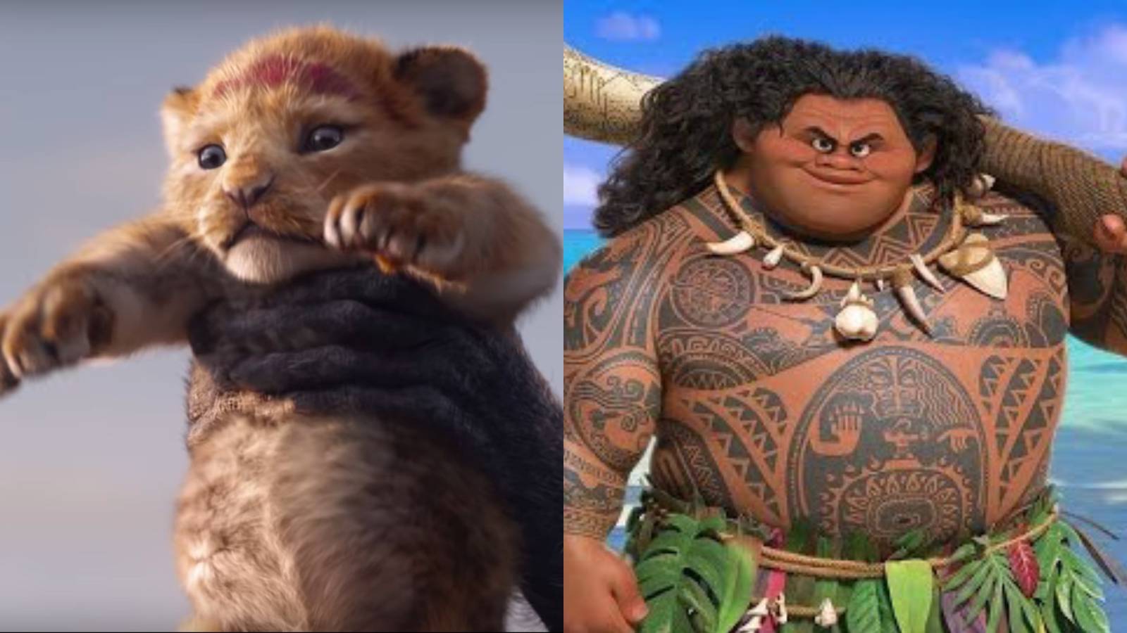 lion king moana live action
