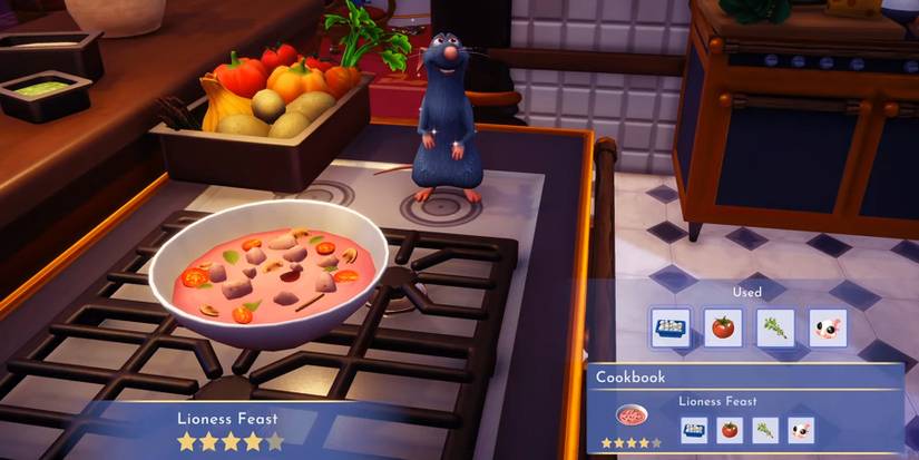 lioness feast in disney dreamlight valley