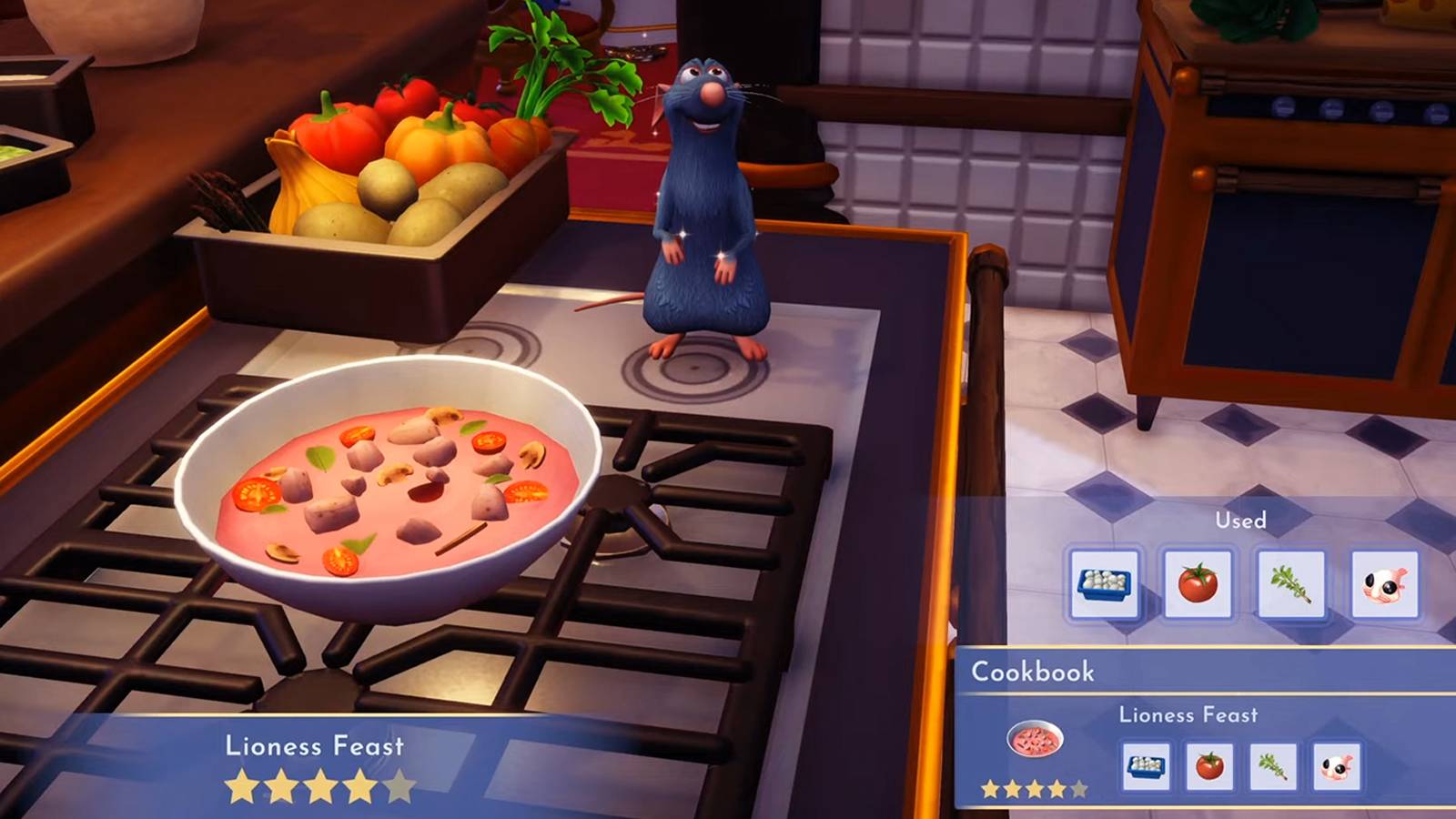 lioness feast in disney dreamlight valley