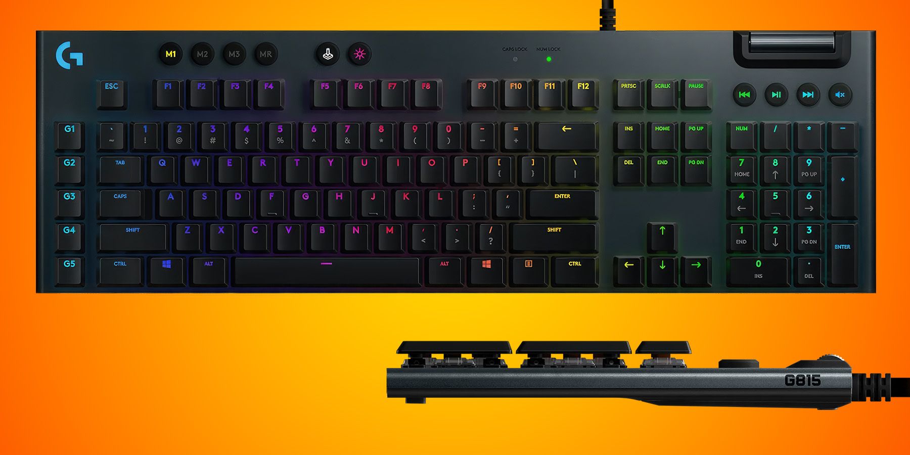 Get the Logitech G815 Lightsync Gaming Keyboard at 30 Off