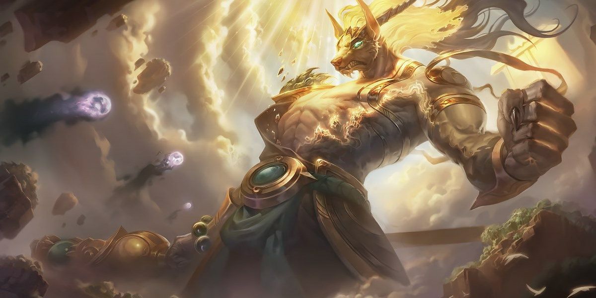 League of Legends Sand Guardian Nasus 