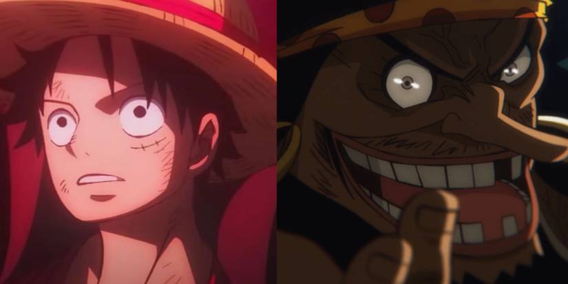 Luffy and Blackbeard new