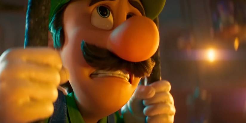 Luigi in The Super Mario Bros. Movie