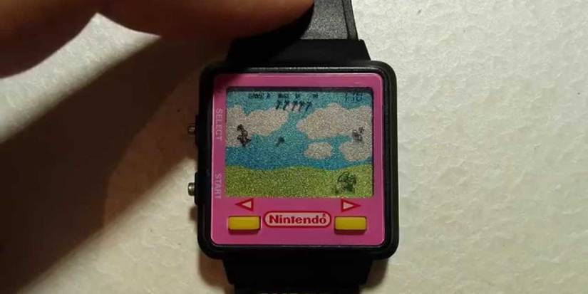 Luigi's Hammer Toss for the Game Watch