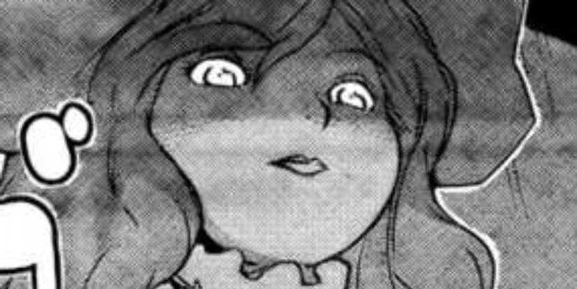 Luna's eyes looking down