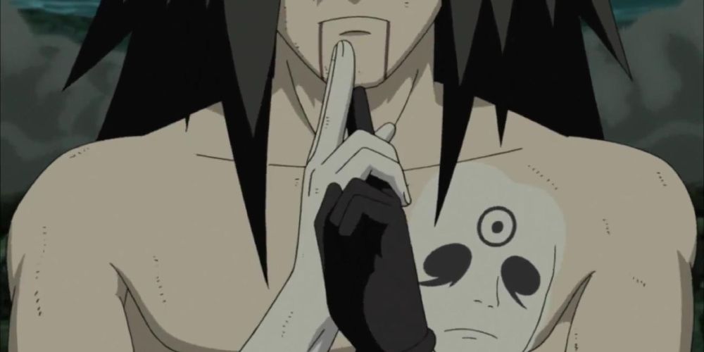 Madara with Hashirama Senju's face absorbed