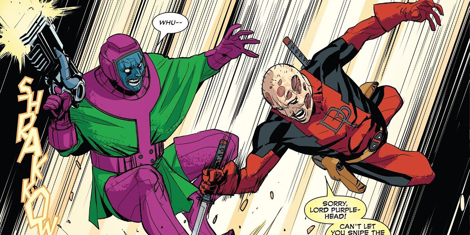 Deadpool vs Kang The Conqueror