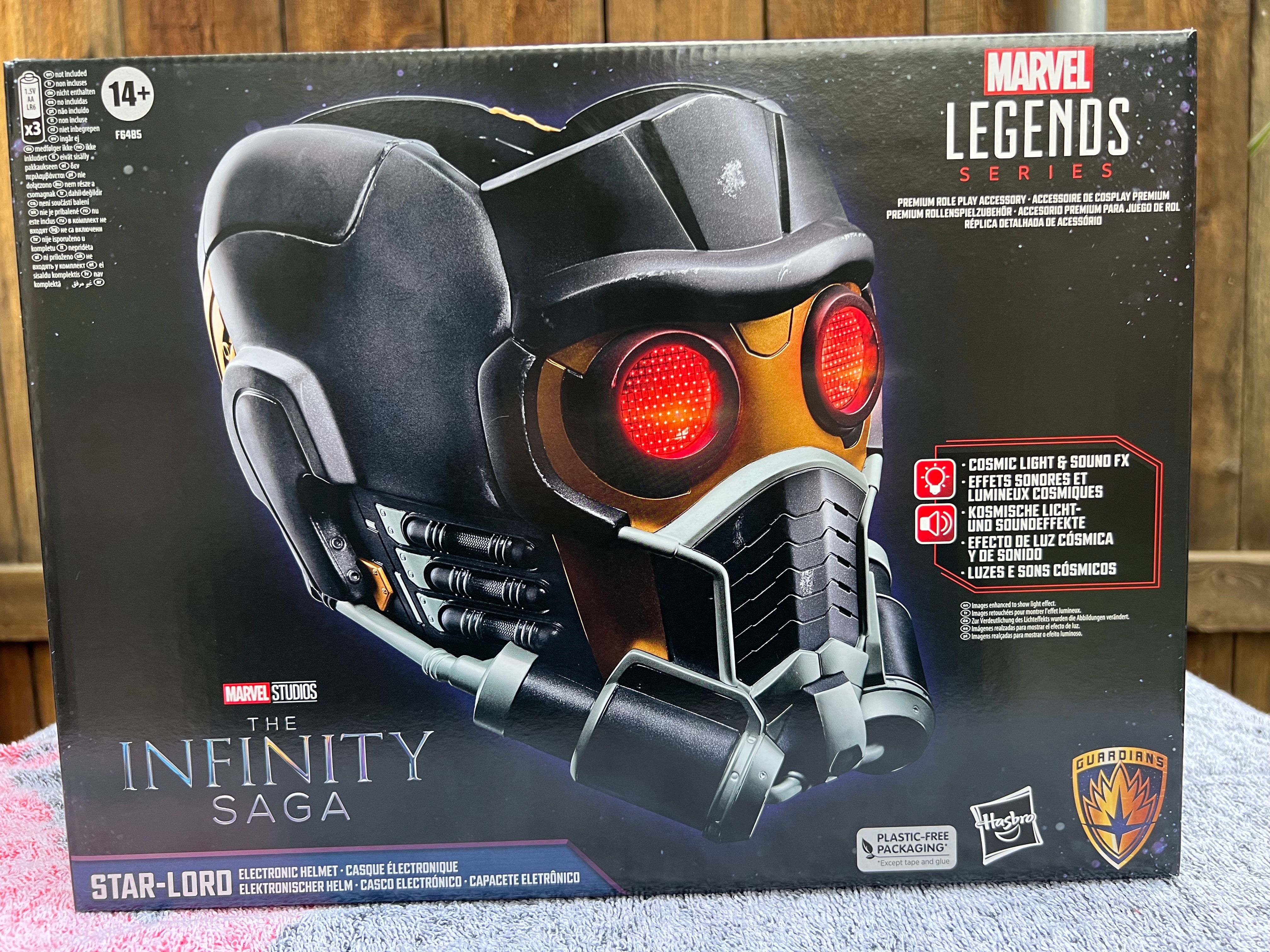Hasbro's Marvel Legends Star-Lord Helmet Arrives Just in