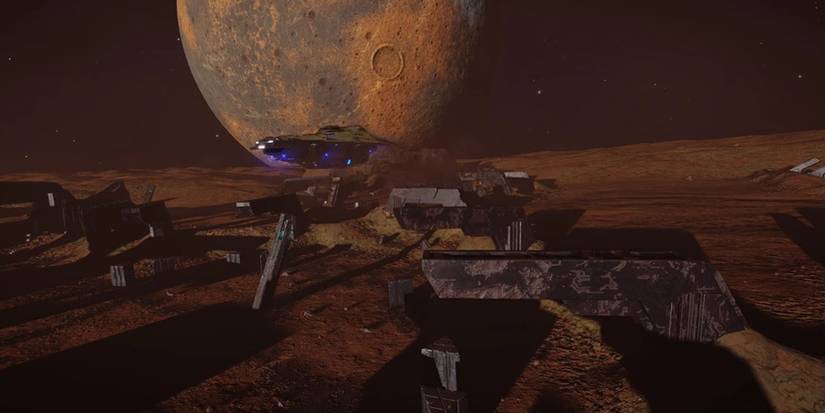 Materials being harvested from Guardian Sites