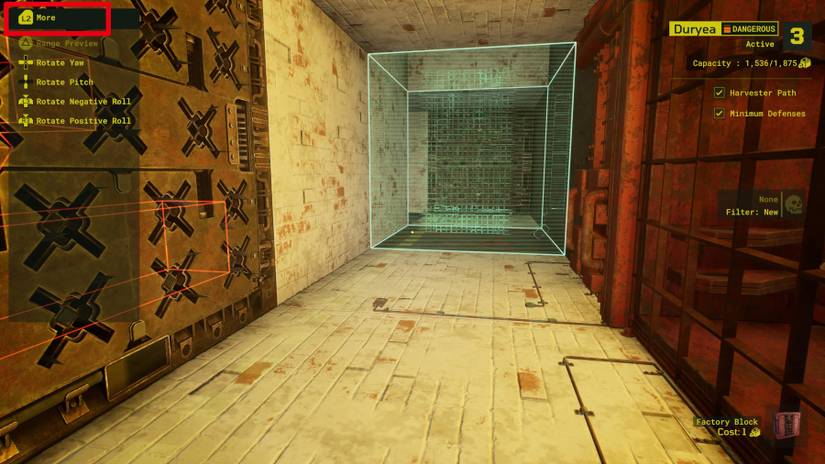 meet your maker rotate items