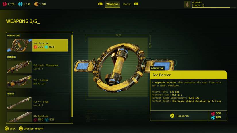 meet your maker unlock weapons suits