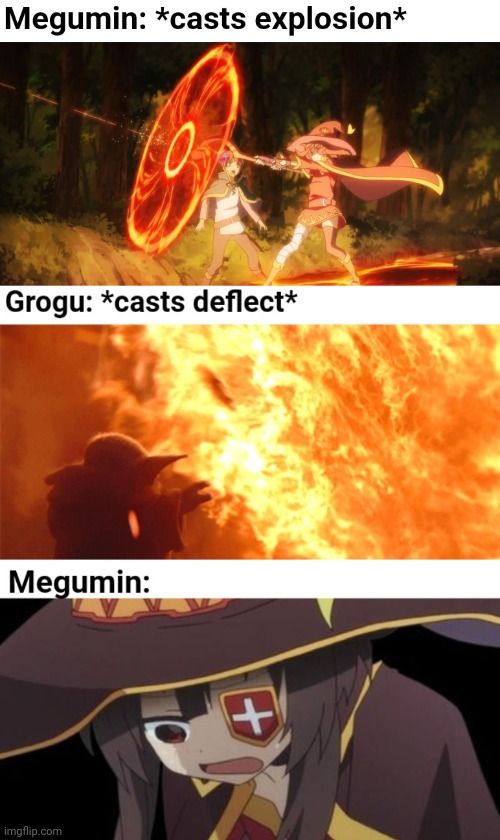 Megumin sad