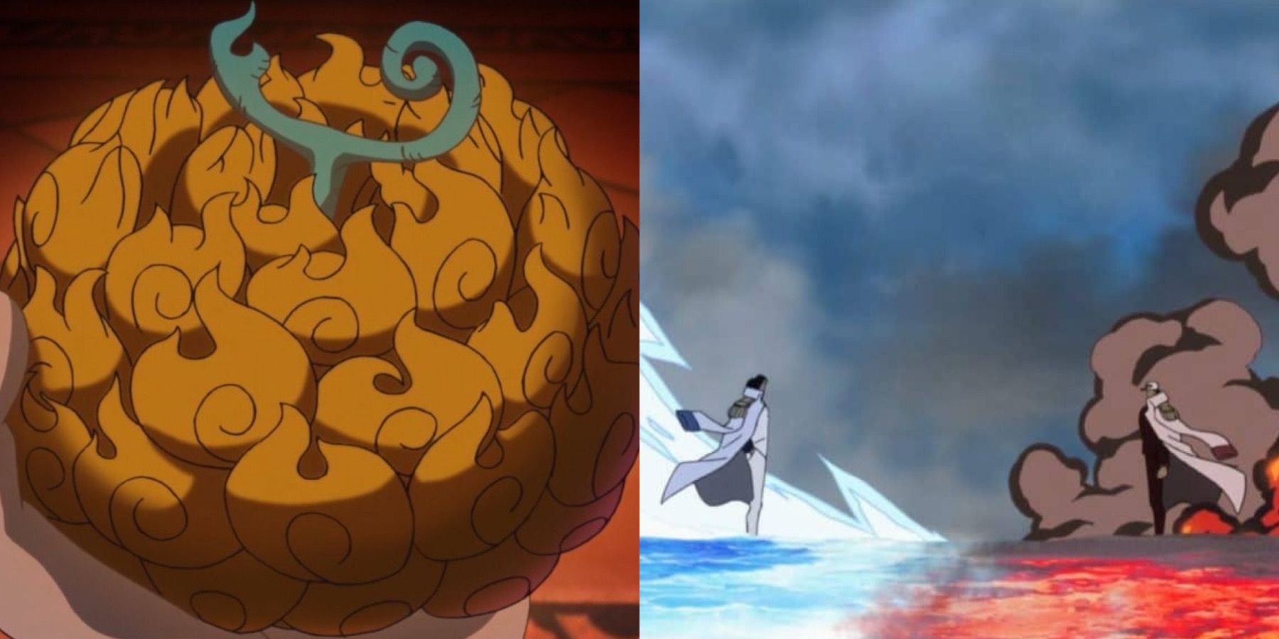 The Awakening of Akainu's Magu Magu no Mi Devil Fruit in One Piece