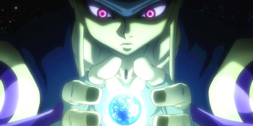 Meruem using his power