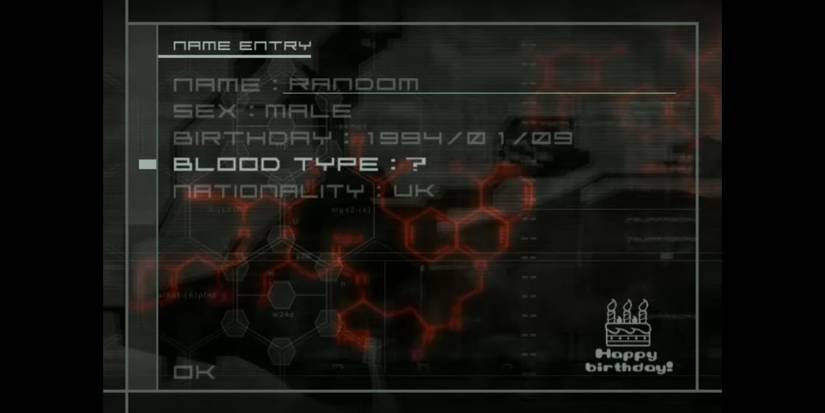 Metal Gear Solid 2 Birthday Reward