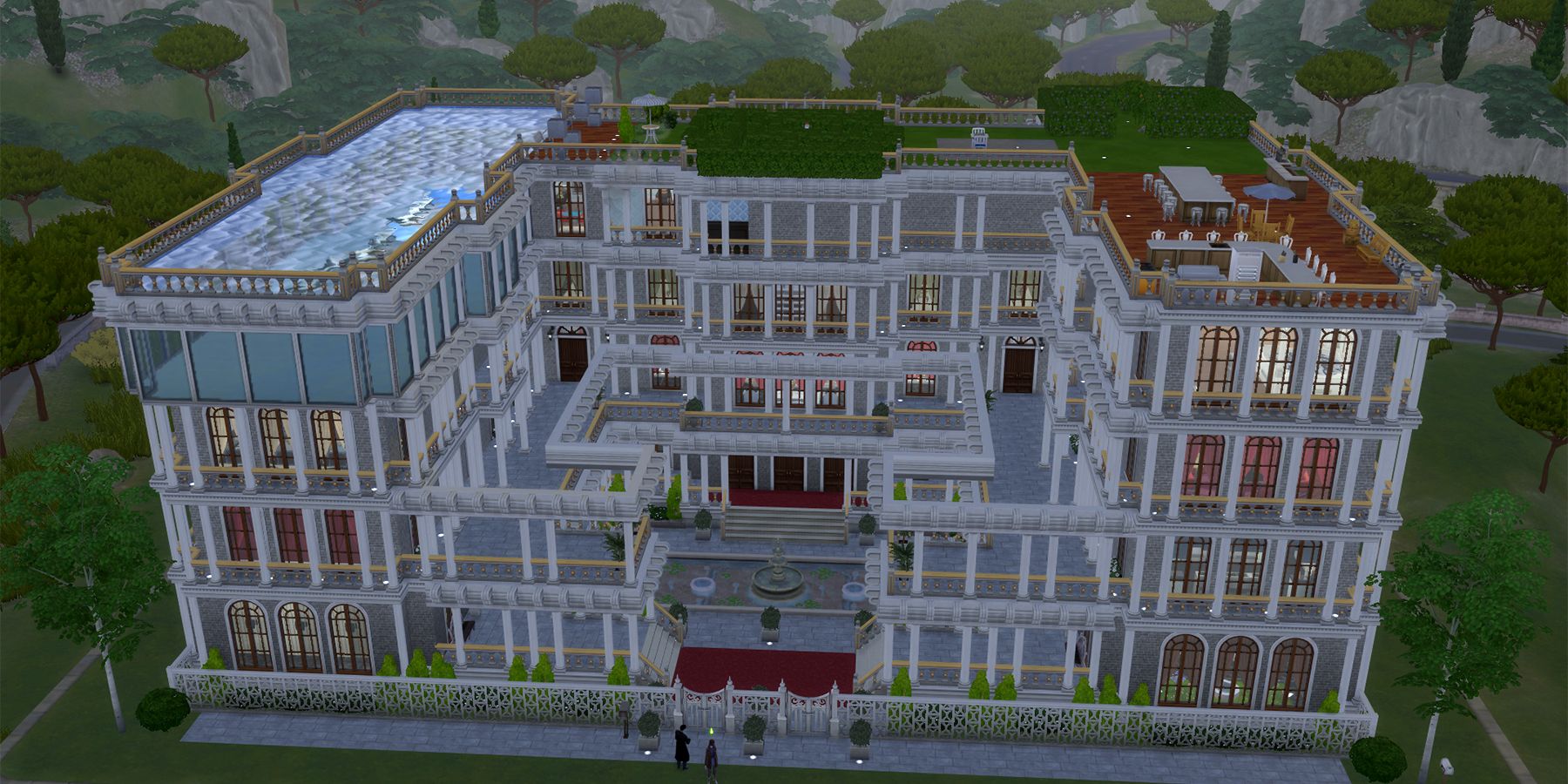 metellus mansion build in the sims 4