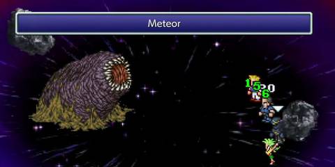 Casting Meteor in Final Fantasy 6