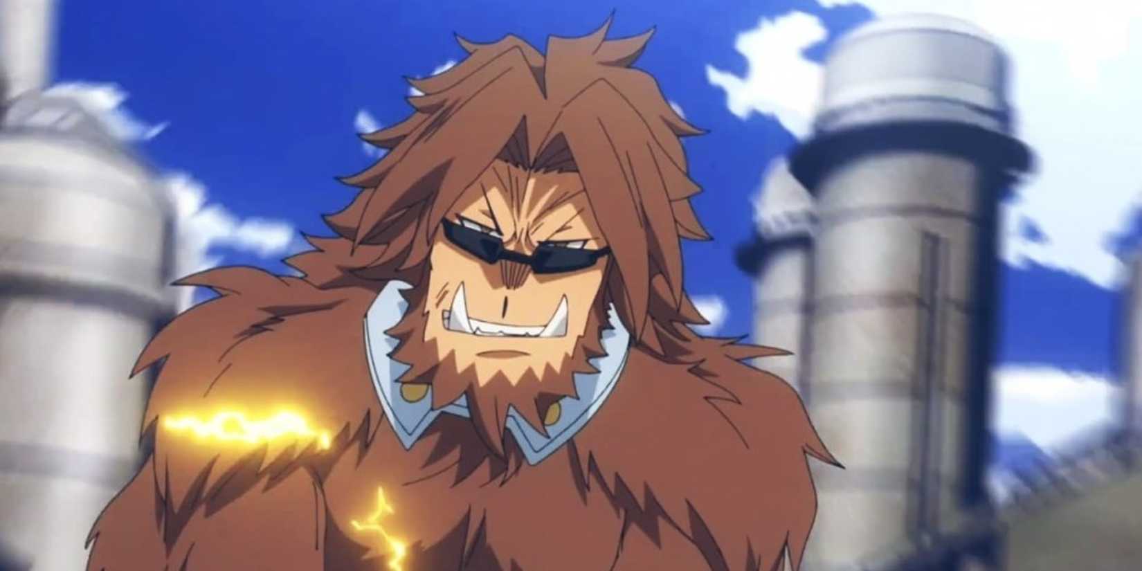 jurota shishida in beast form wears sunglasses