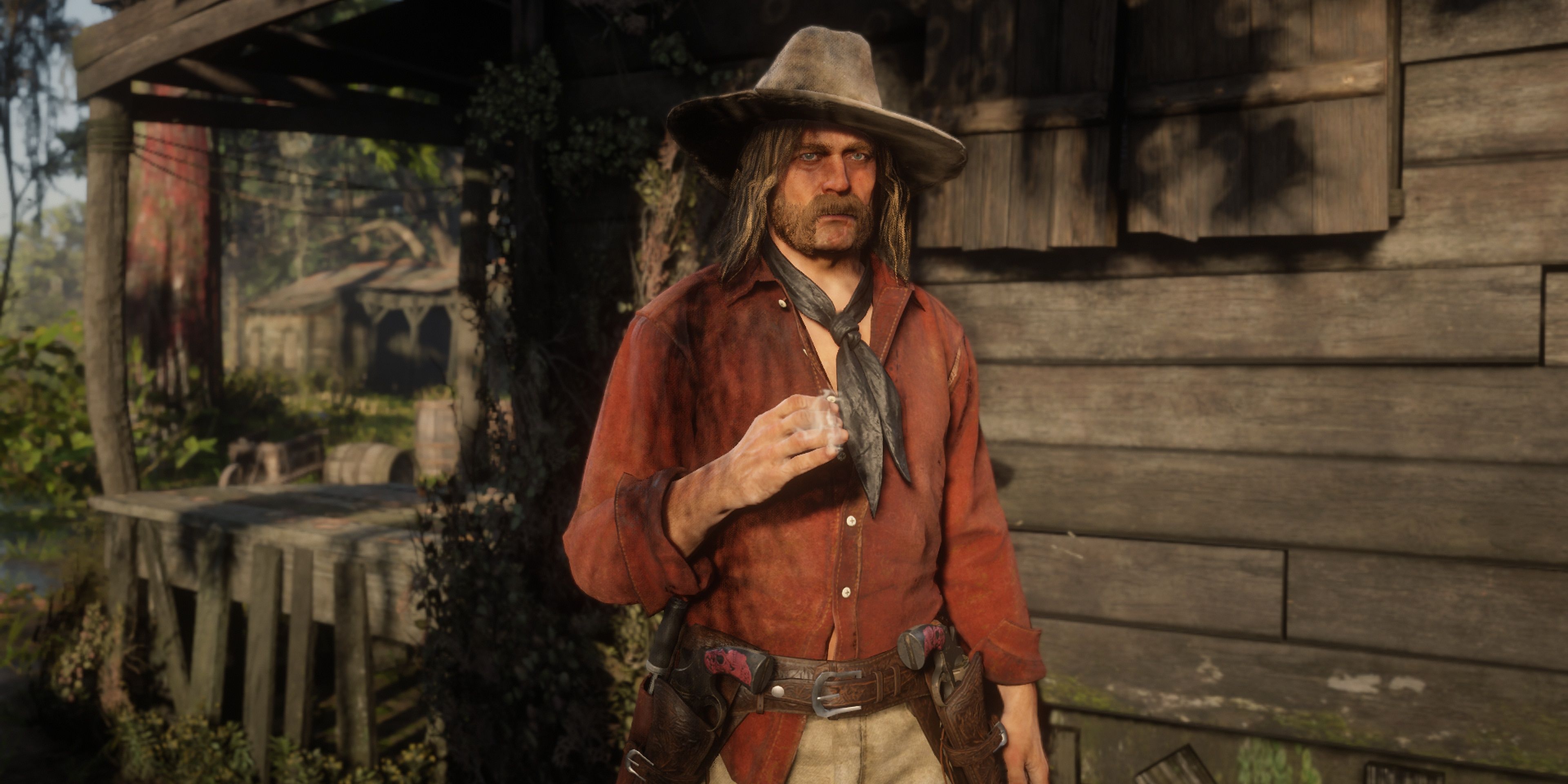 Micah Bell in Red Dead Redemption 2 Cropped