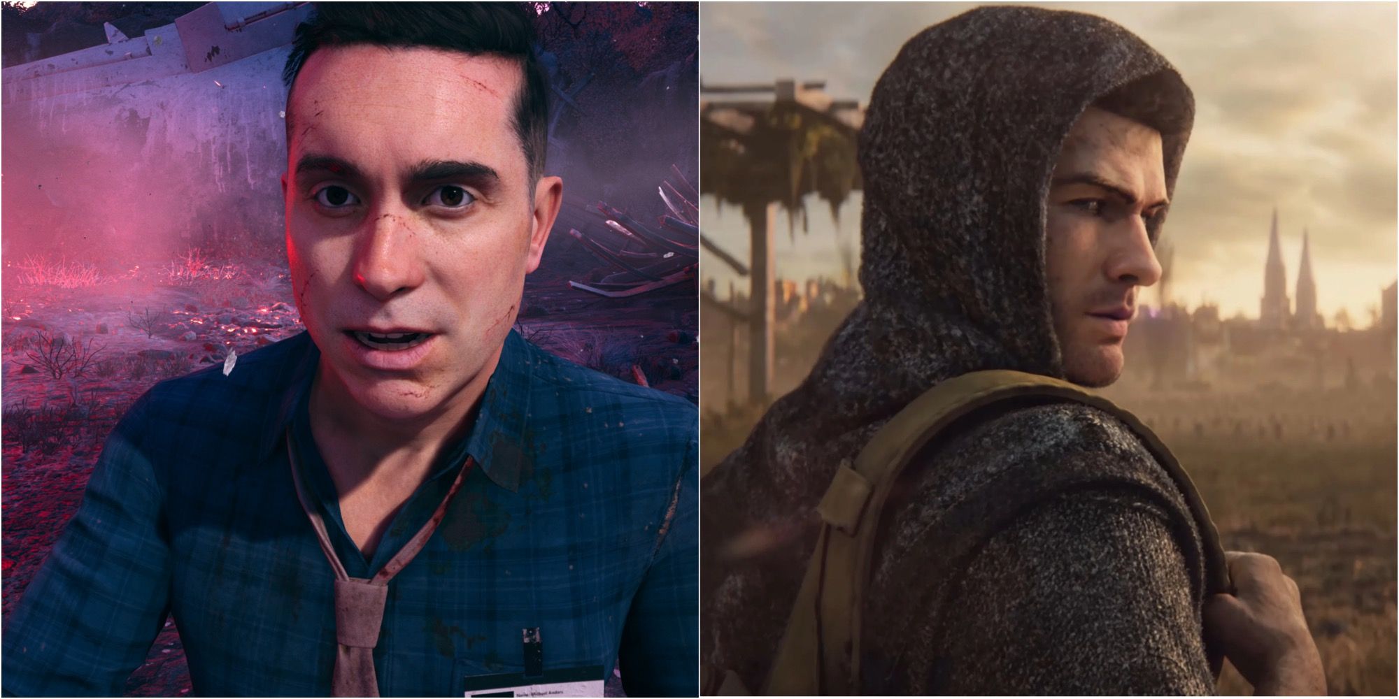 Michael in Dead Island 2 and Aiden in Dying Light 2