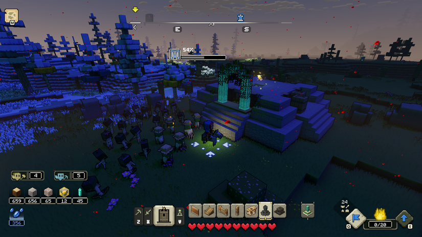 Minecraft Legends_Wellhouse_Under Construction