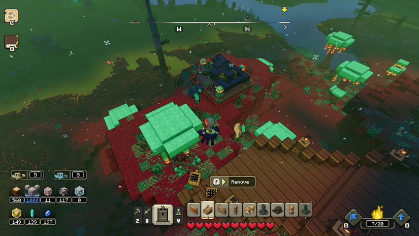 Minecraft Legends: How to Destroy Structures