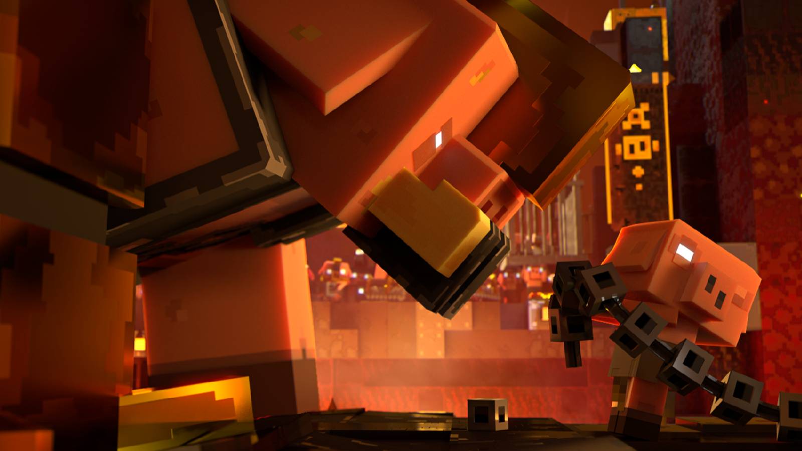 Minecraft Legends Piglin Header