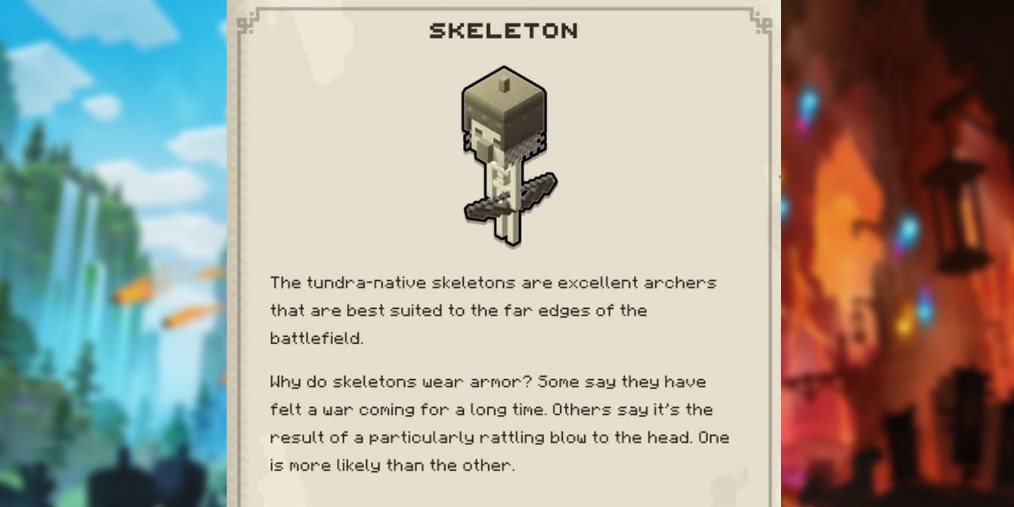 Minecraft Legends Skeleton