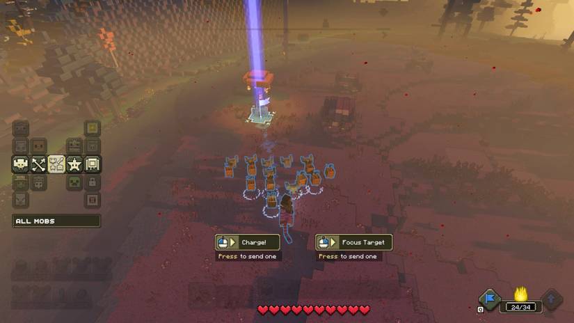 Minecraft Legends Strategy Mode