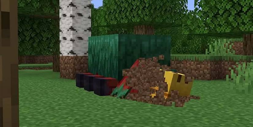 Minecraft Sniffer Digging