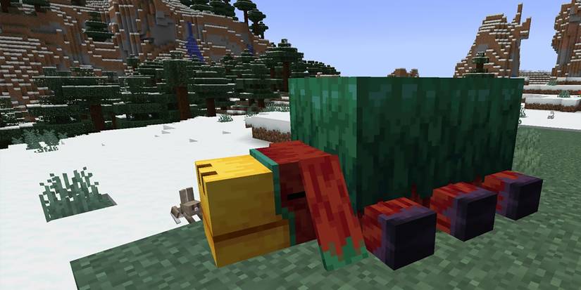 Minecraft Sniffer Relaxing