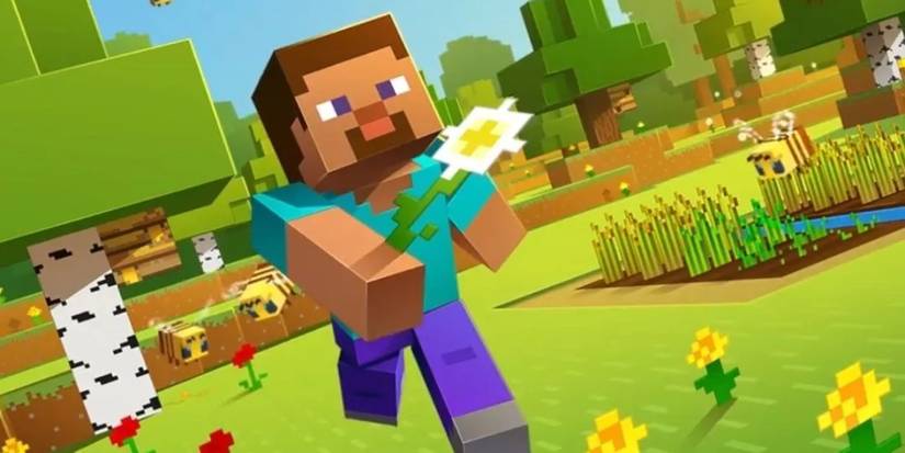 minecraft-steve-flower