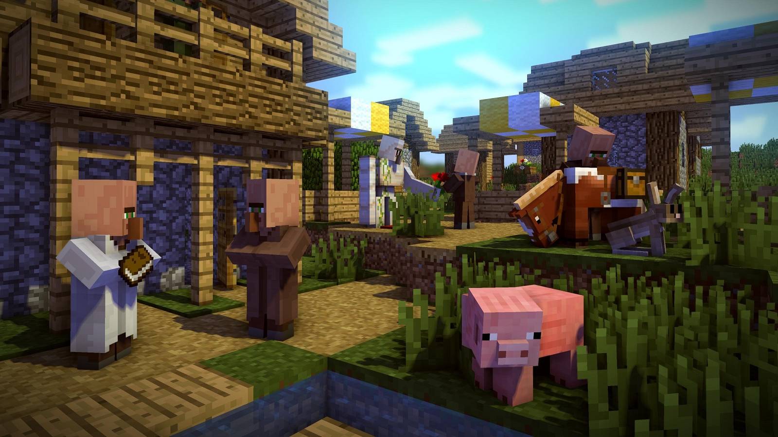 Minecraft Villagers Shot