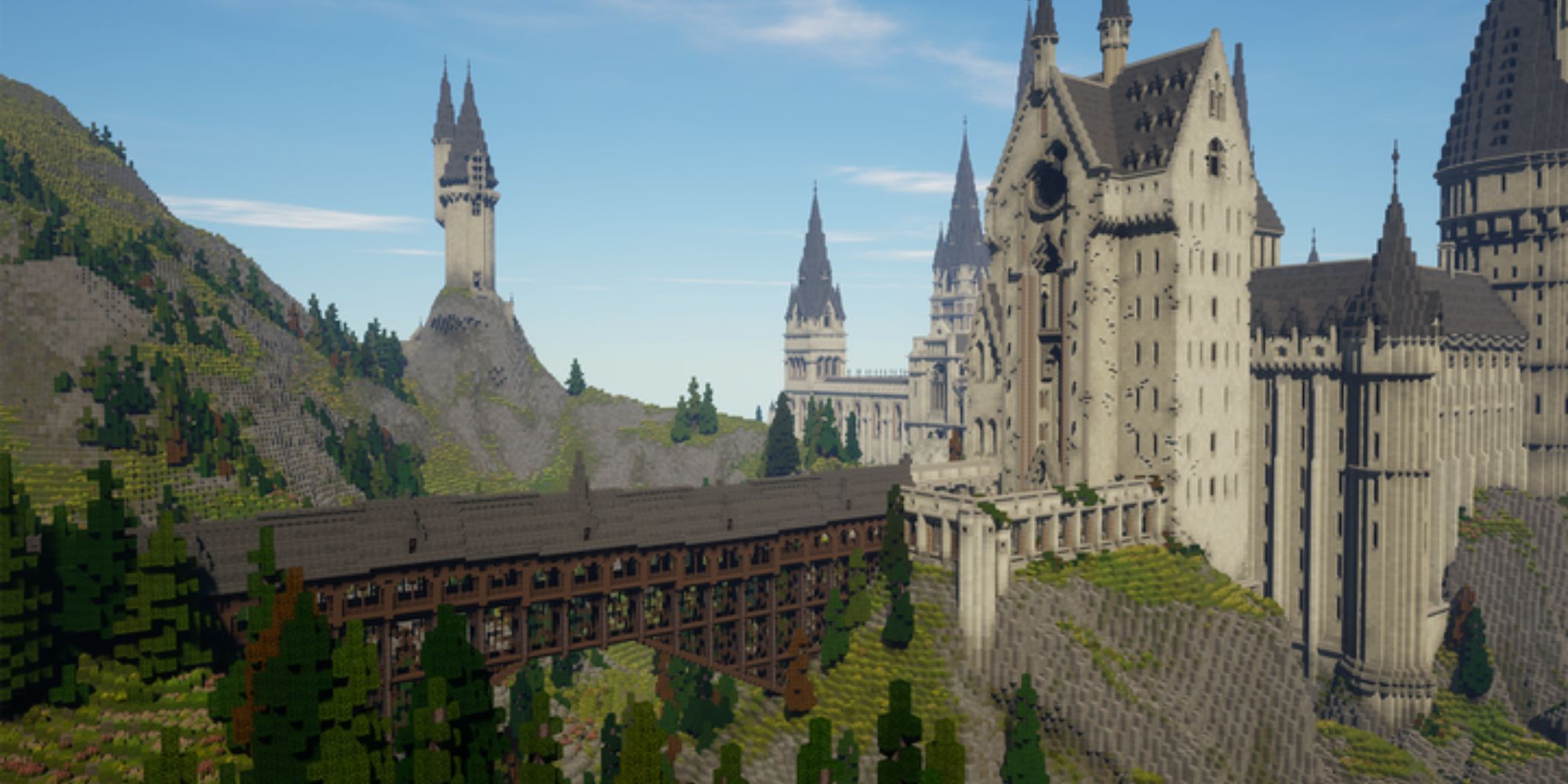 Minecraft Witchcraft and Wizardry Mod Hogwarts