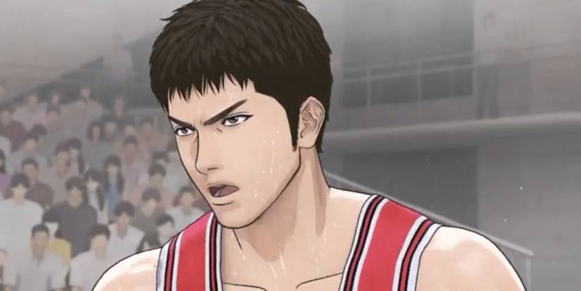Mitsui in Slam Dunk movie