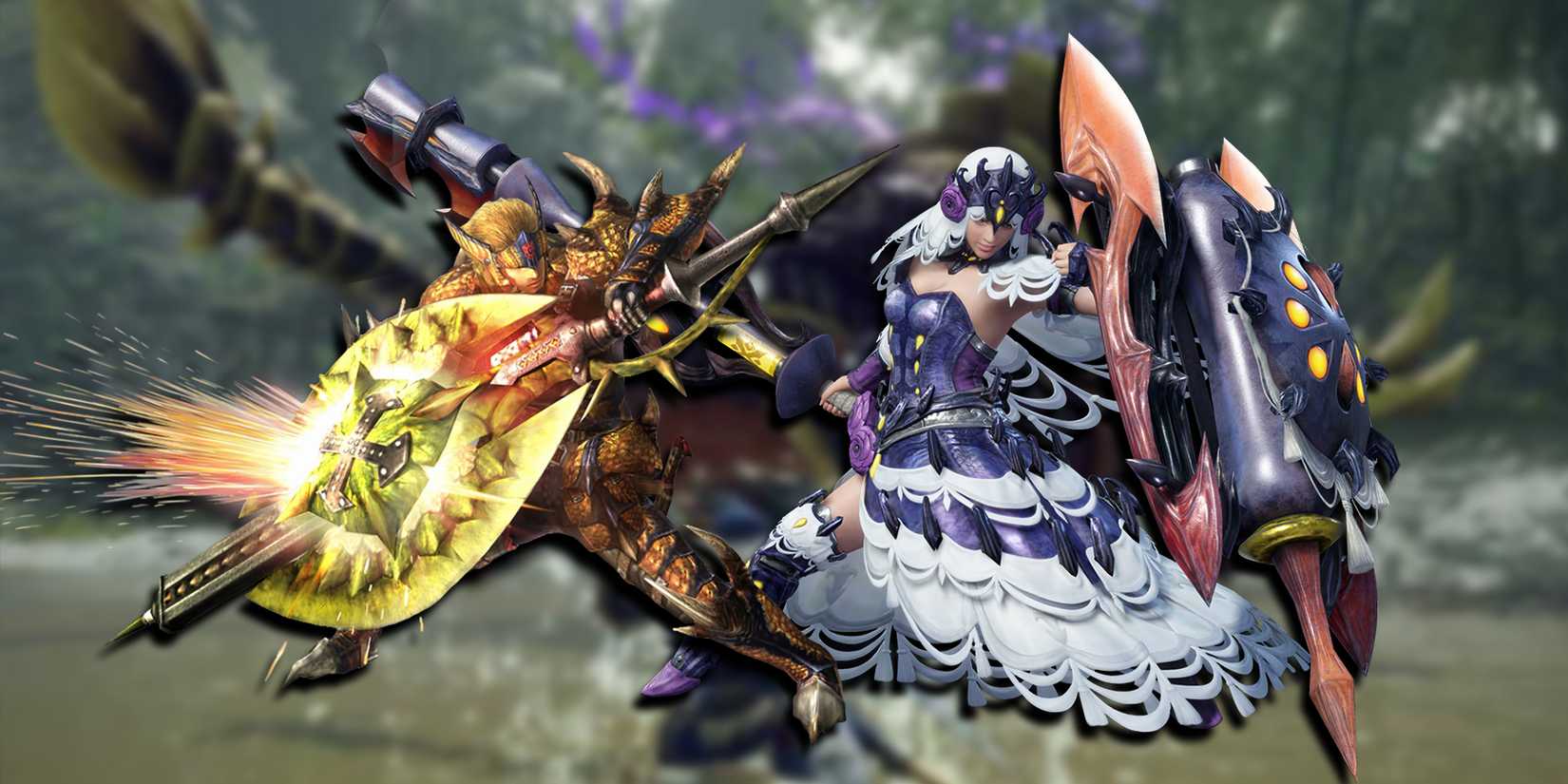 Monster Hunter Rise - Best Endgame Charge Blade Builds Header Image