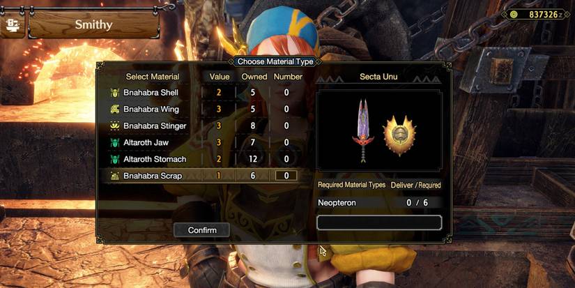 Monster Hunter Rise - Examples Of Material Types That Fall Under Neopteron Category-1