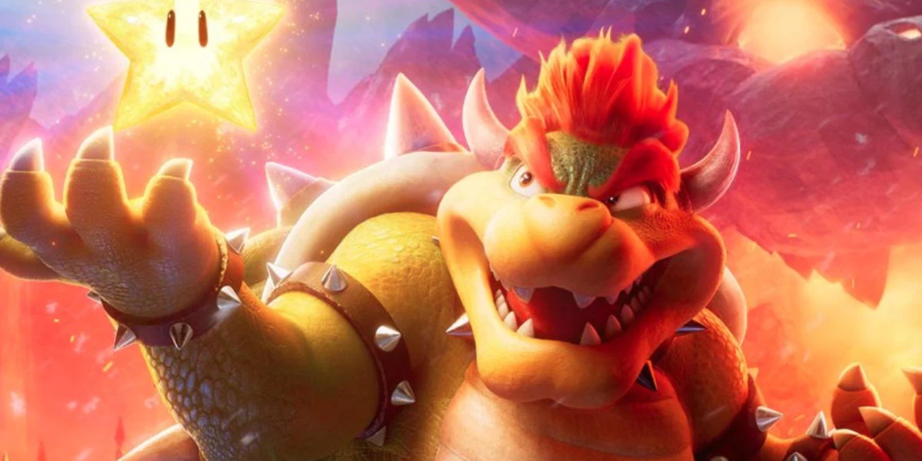 Bowser in Super Mario Bros. Movie poster