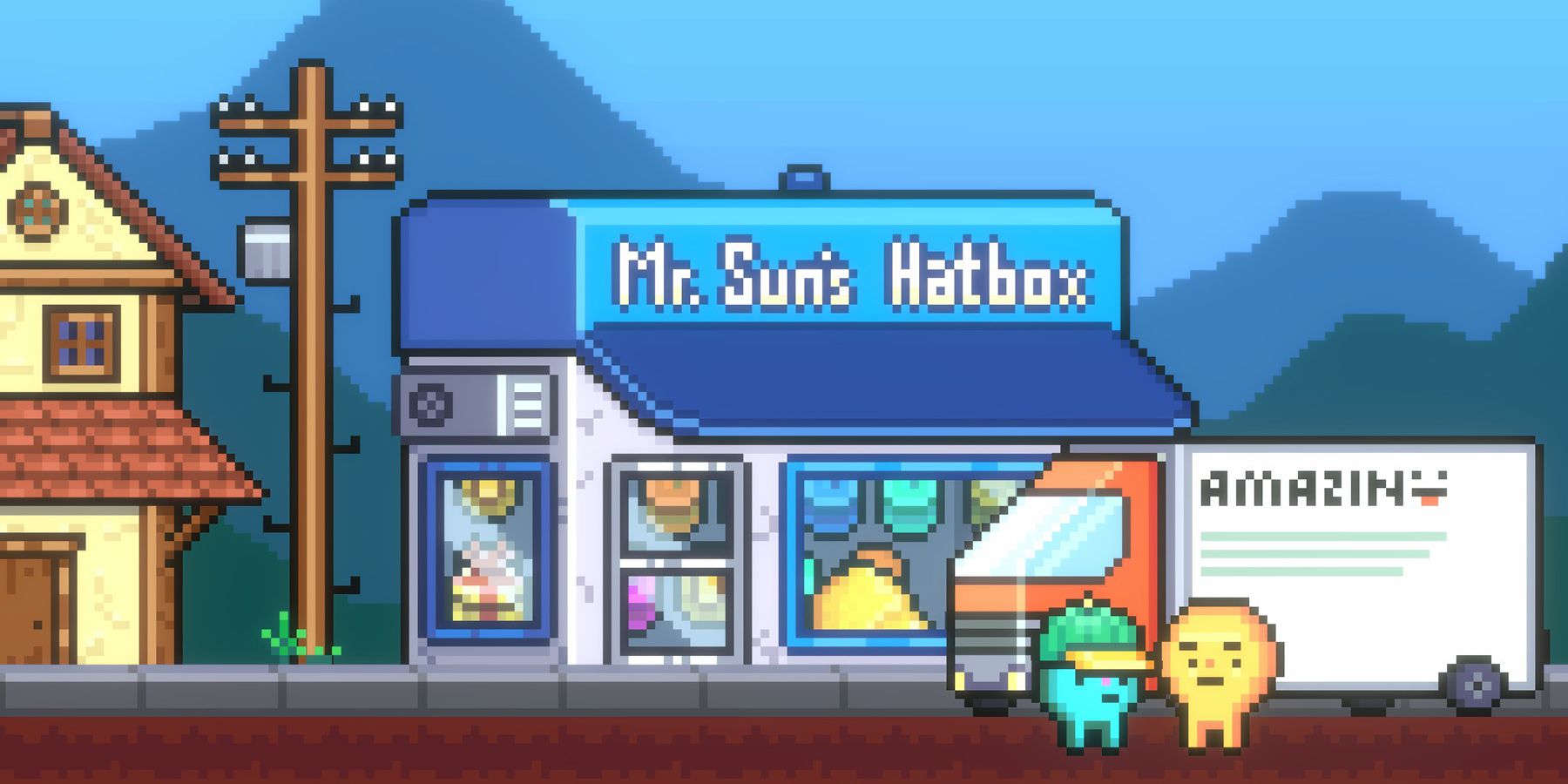 mr suns hatbox delivery man and shop