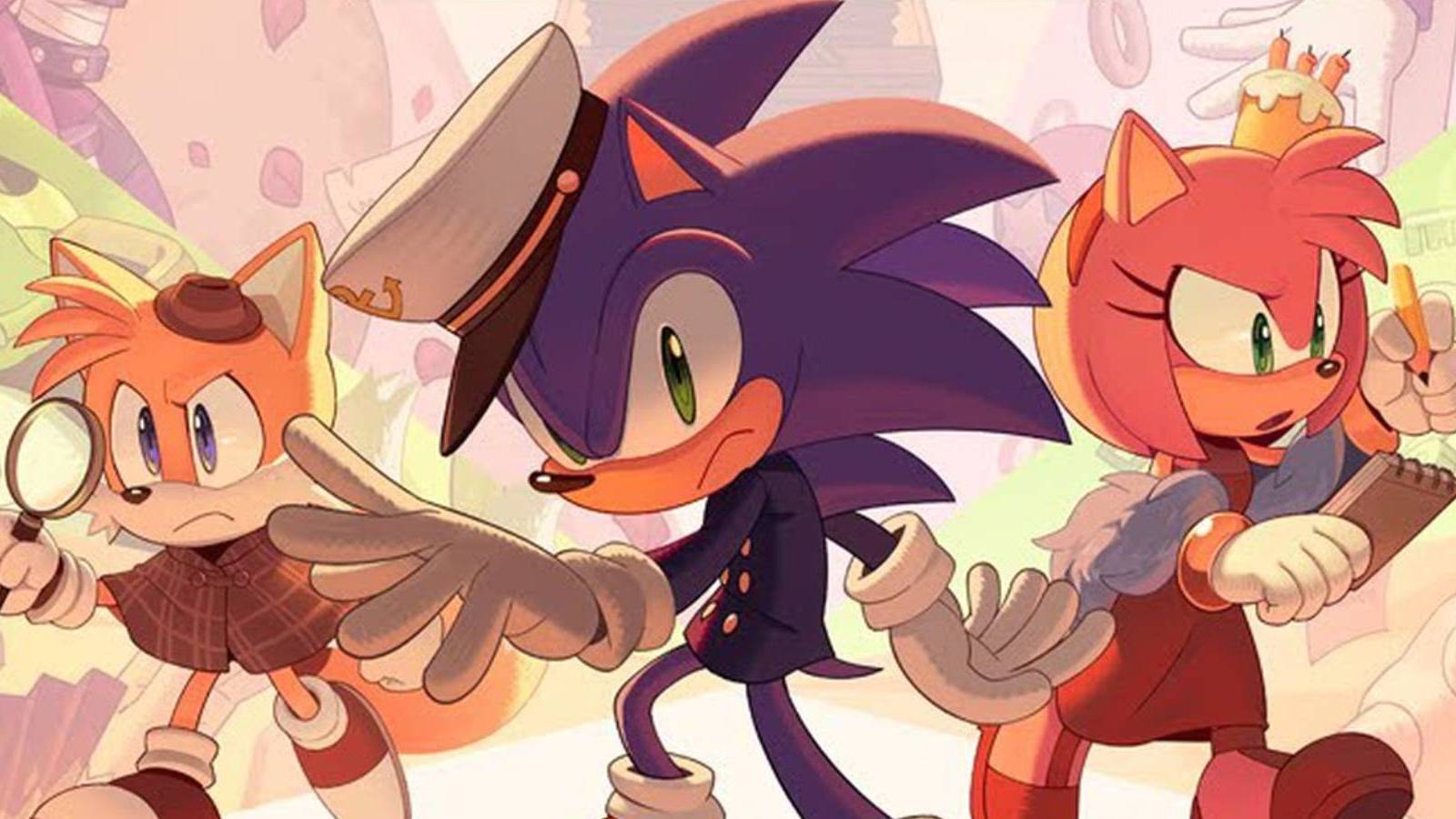 Promotional art for The Murder of Sonic the Hedgehog