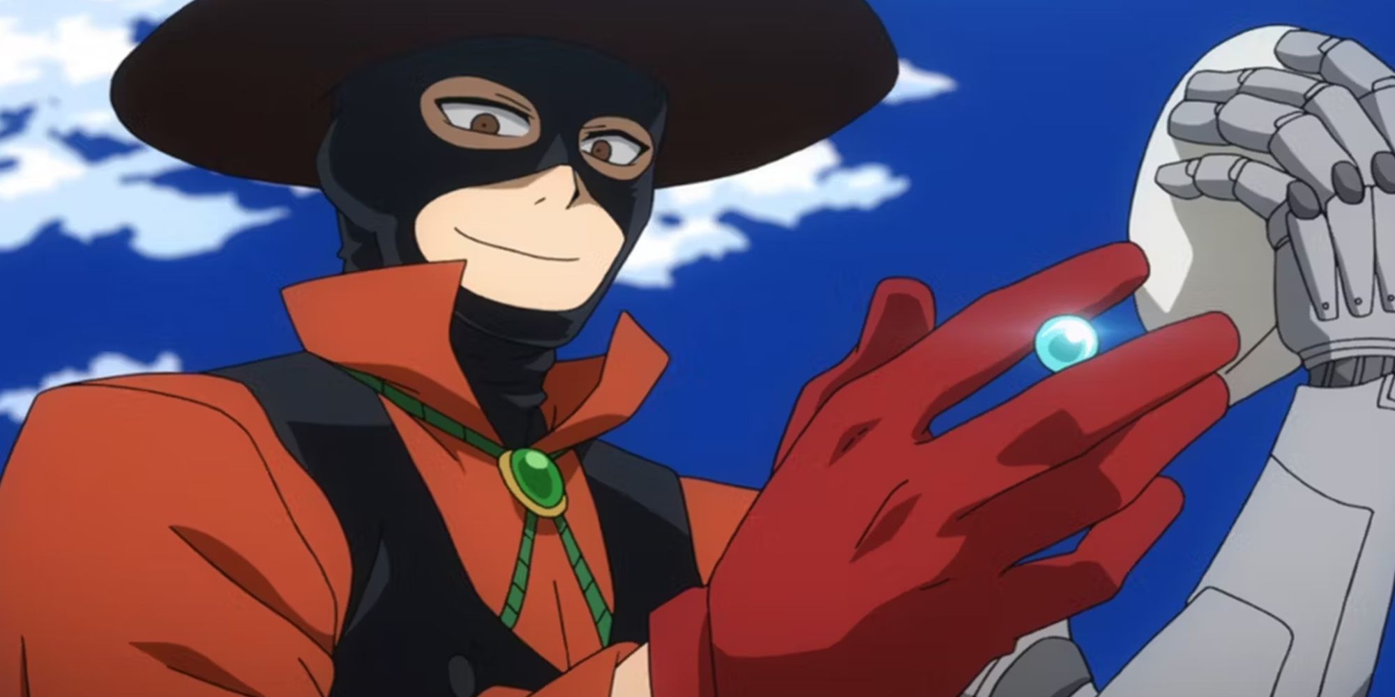 My Hero Academia - Compress With Mask Off Looking Smug Holding Bead