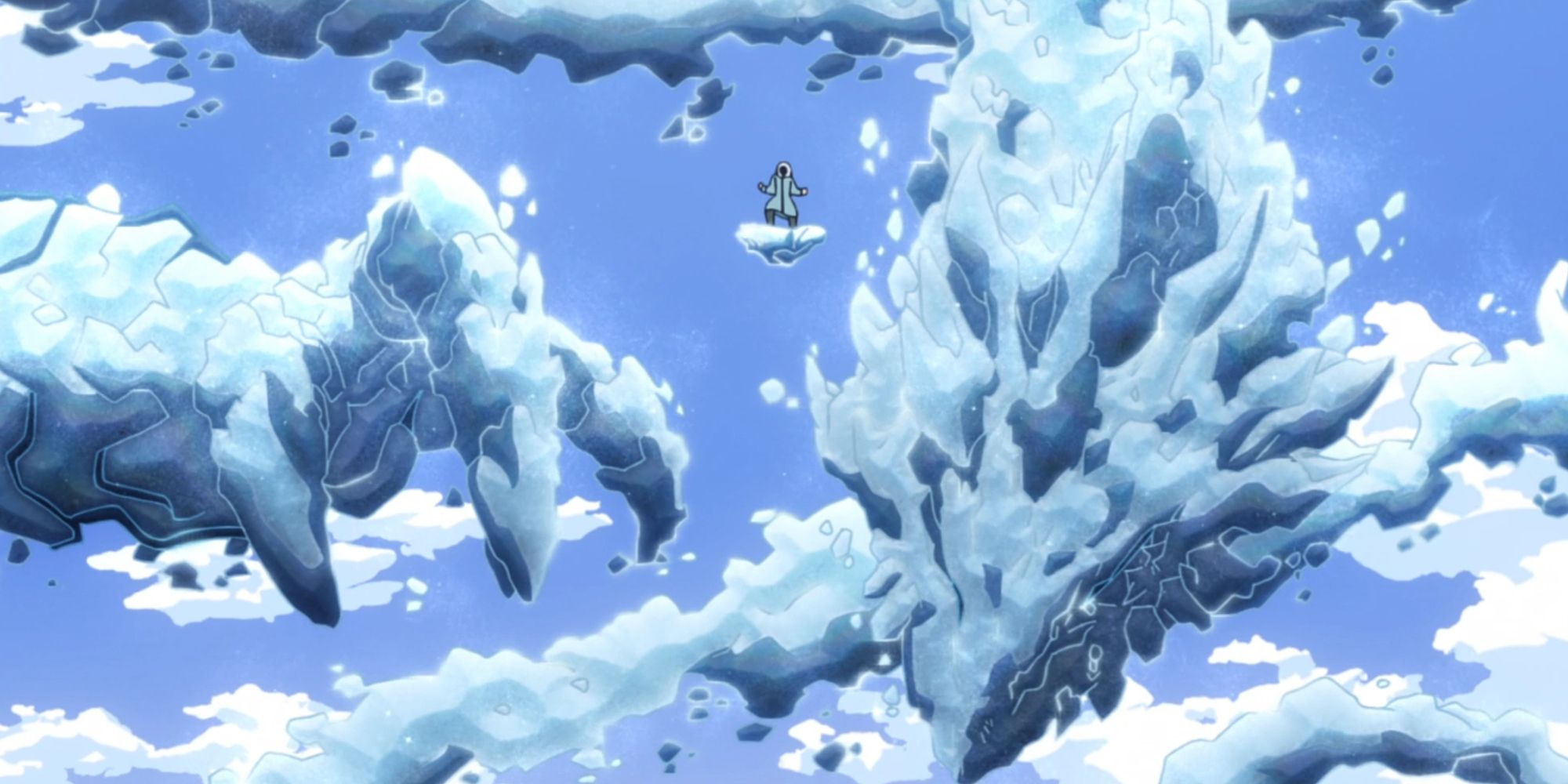 My Hero Academia - Geten Making Dragon-Like Attack Out Of Ice