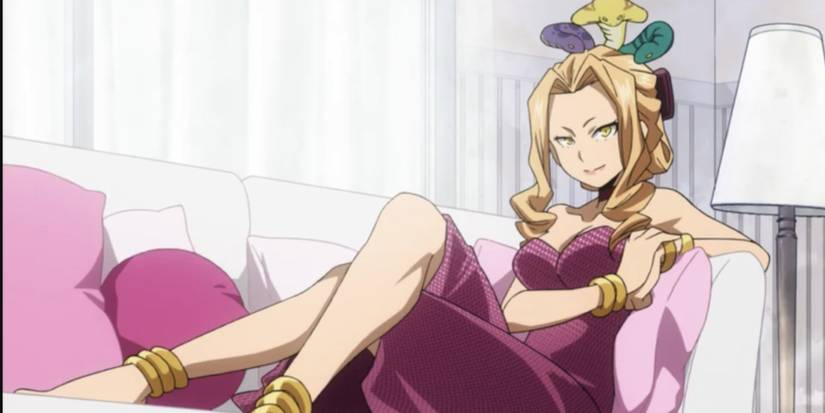 My Hero Academia Heroes With Mythological Influences Uwabami- Medusa