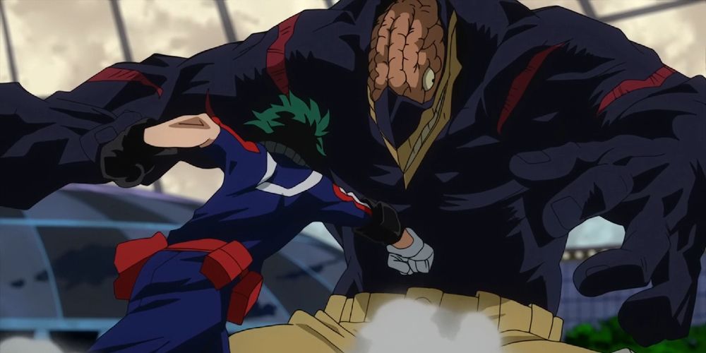 my hero academia,deku and nomu