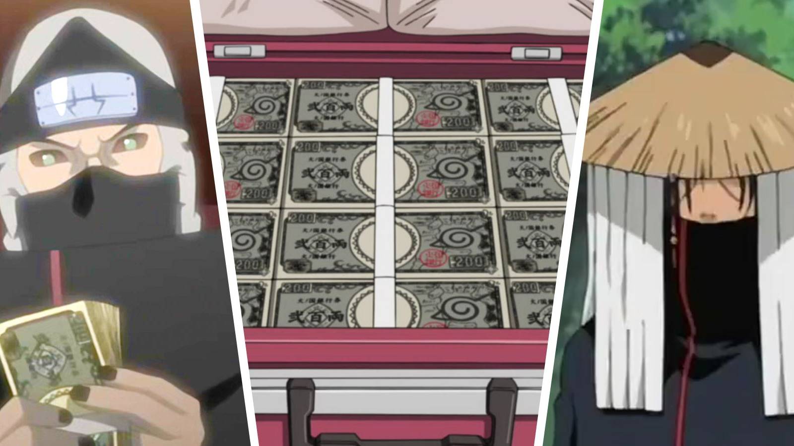 Naruto Akatsuki Money Kakuzu Itachi