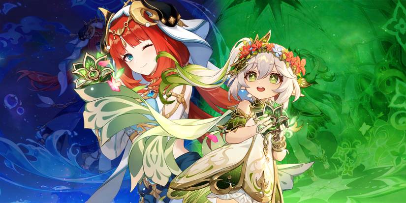 nilou and nahida artifacts in genshin impact